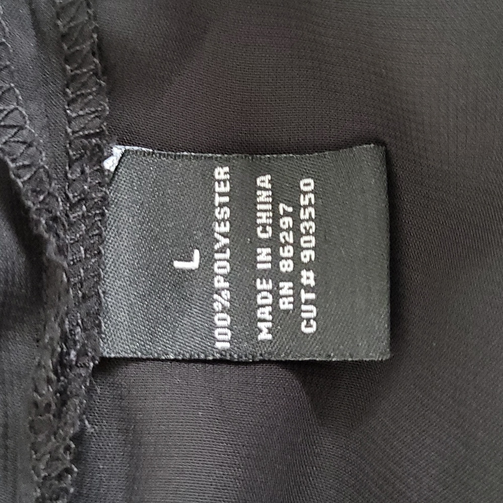 BCBGMaxAzria Black Sheer Shirt - Picture 11 of 12
